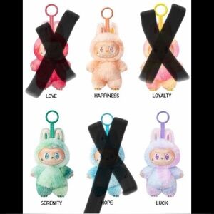 Big into energy labubu happiness serenity luck labubu